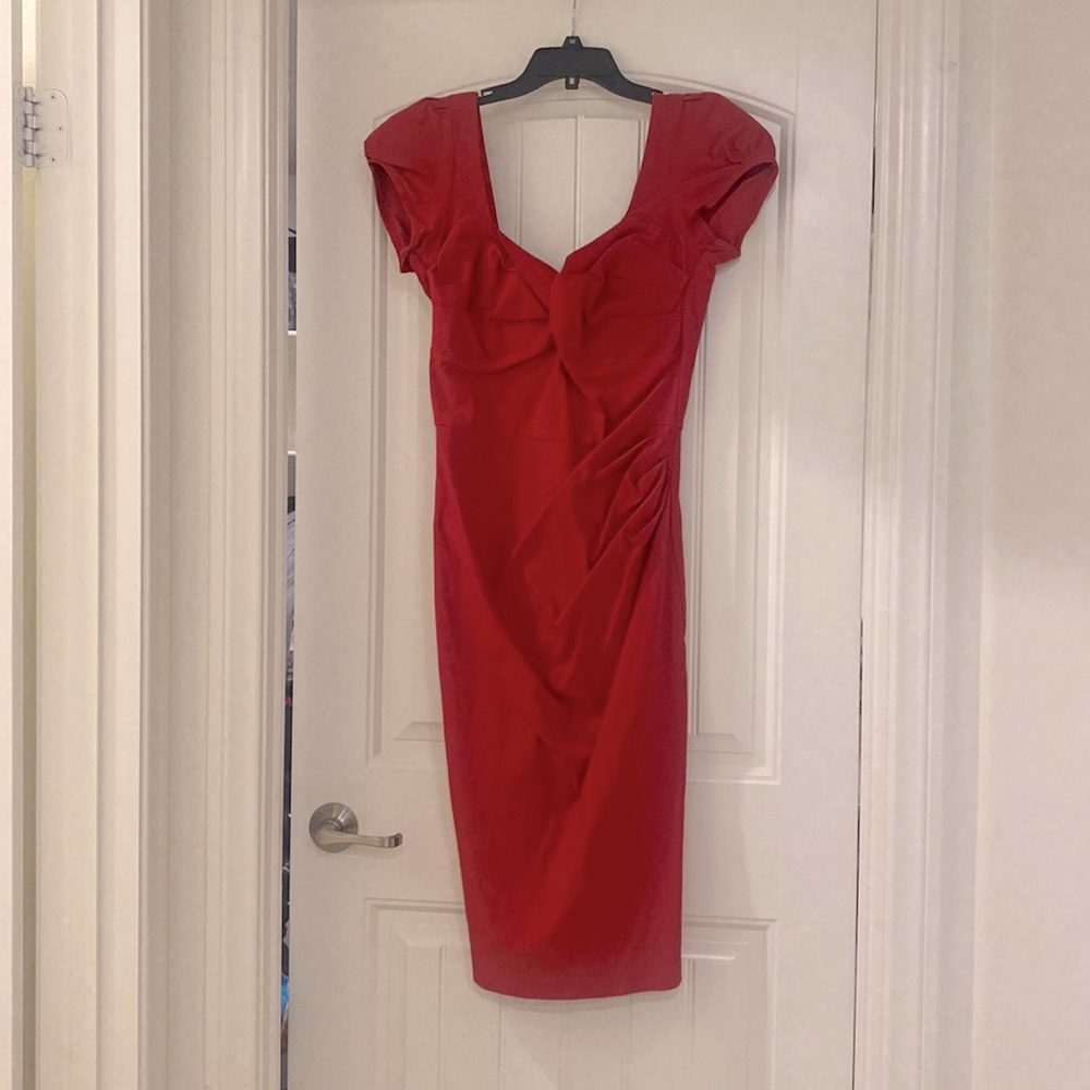 Stop staring red Wiggle dress